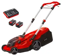Mașină de tuns iarba cu acumulator Einhell - Power X-Change, Rasarro 36/38, 36 V, 38 cm, 2x4 Ah