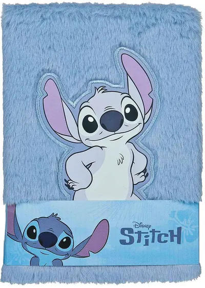 Caiet cu pluș Undercover Stitch - A5, rânduri largi