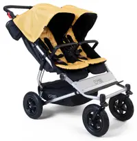 Cărucior pentru gemeni Mountain Buggy - Duet Heritage Plus V4 phil & teds, Solare