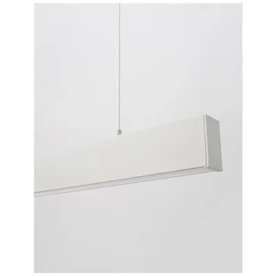Sistem iluminat liniar LINEAR Nisipiu Alb Aluminiu Surface/Pendant LED 40 Wat AC220-240V 2480Lm 3000K IP20