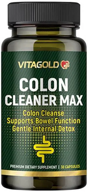 Colon Cleaner Max, 30 capsule, Vitagold