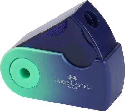 Ascutitoare simpla, cu rezervor, Sleeve Mini Flow, Faber-Castell