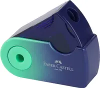 Ascutitoare simpla, cu rezervor, Sleeve Mini Flow, Faber-Castell
