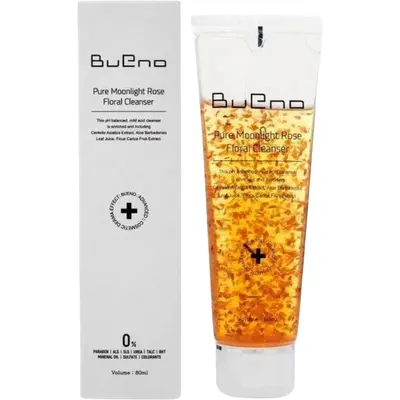Gel de Curatare Subacidic pentru Controlul Sebumului cu Petale de Trandafir Pure Moonlight Rose Floral Cleanser 80ml