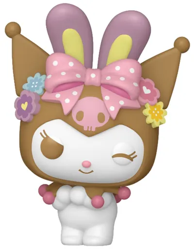Mini-figurină Funko Pocket POP! Animation: Hello Kitty & Friends (Spring) - Kuromi