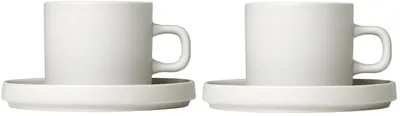 Set 2 cești de cafea Blomus - Pilar, 200 ml, bej