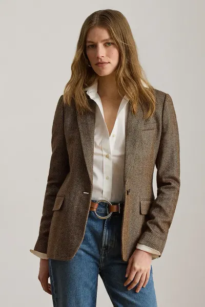 Lauren Ralph Lauren sacou pentru femei din lână
