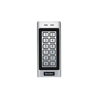 Cititor proximitate cu tastatura Secukey SK4-W, card, PIN, EM, 125 KHz, 1000 utilizatori