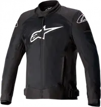 Geaca moto Alpinestars T-SP SUPER AIR, culoare negru alb, marime L