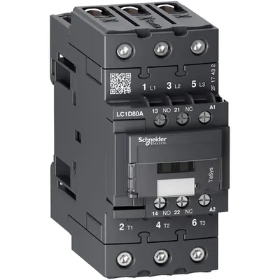 Tesys D Contactor 3P 80A Ac-3 Up To 440V Bobina 24V C.A 50/60Hz