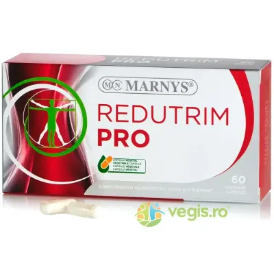 Redutrim Pro - Probiotic si Prebiotic pentru Flora Intestinala cu Fibre si Enzime Digestive 60cps vegetale
