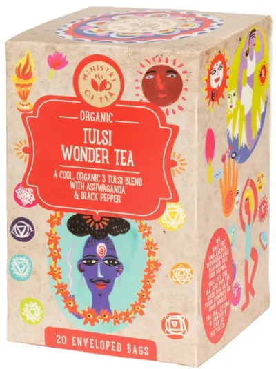 Ceai bio Tulsi, 20 pliculețe, Ministry of Tea