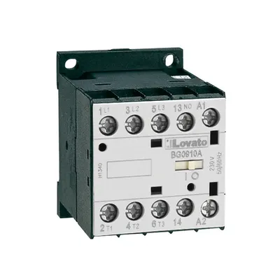 Contactor tripolar, Curent lucru (AC3) = 9A, DC bobina LOW CONSUMPTION, 48VDC, 1NC Contact auxiliar
