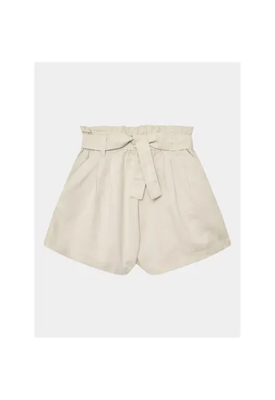 Pantaloni scurti fete - 301771760 - In/Bumbac - 120 CM - Bej