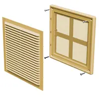 Grila ventilatie 204x204 mm bej