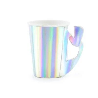 Pahare sirena iridescent 220 ml