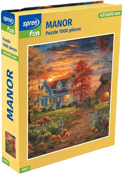 Puzzle Spree din 1000 piese - Conac