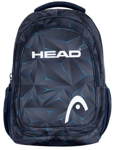 Ghiozdan școlar Astra Head - 3D, albastru, 2 compartimente, 27 l