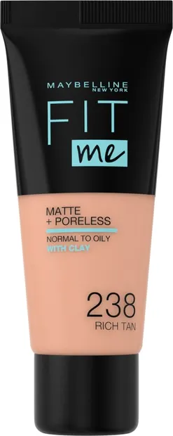 Maybelline fond de ten Fit Me Matte, 238 Rich Tan, 30 ml