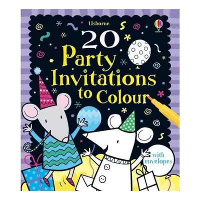 20 Party Invitations to Colour, Candice Whatmore