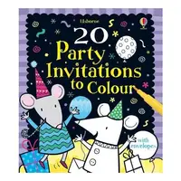 20 Party Invitations to Colour, Candice Whatmore