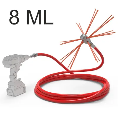KIT curatare cos fum COBRA PRO - 8m