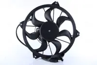Ventilator radiator (cu carcasa) potrivit CITROEN C5 II, C5 III, C5 II KOMBI; PEUGEOT 407 1.6D-3.0 03.04-
