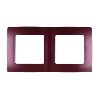 City Rama Doua Posturi Bordo Metallic