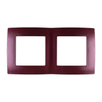 City Rama Doua Posturi Bordo Metallic