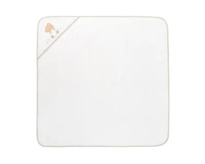 Prosop cu gluga Kikkaboo 90x 90 cm Dream Big Beige