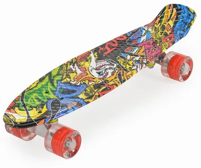 Skateboard Byox – Printed Graffy, 22''