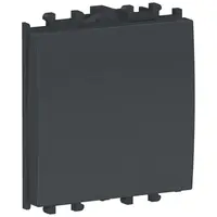 Intrerupator simplu 2 module Schneider Easy Styl LMR0200003, negru