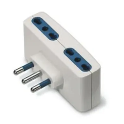 4-Way Adaptorn2p+e-16a-(s17) White 4x2p+e-16a-(p17/11)