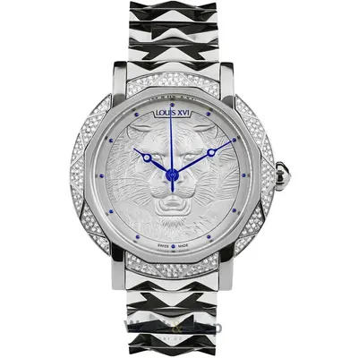 Ceas Louis XVI Louis XVI LVXI3920 Mens Watch Le Lion Silver 43mm 10ATM