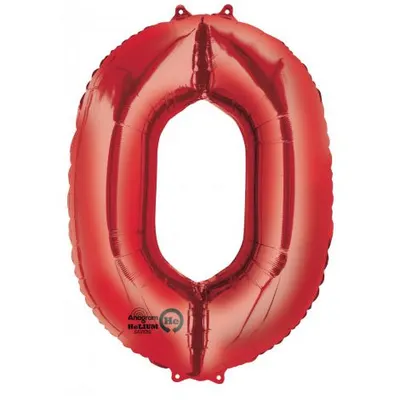 Balon super shape rosu 0