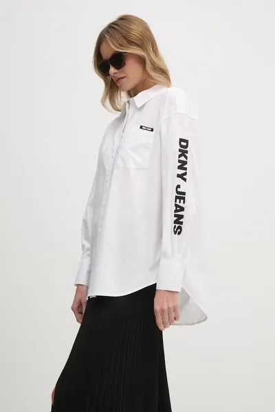 Dkny camasa din bumbac