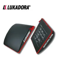 Saltea pentru abdomene, negru, Lukadora