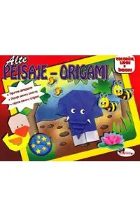 Peisaje-Origami (rosu)