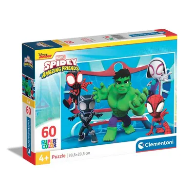 Puzzle 60 piese Clementoni Spidey and His Amazing Friends 26595