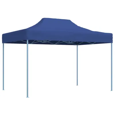 vidaXL Cort de petrecere pliabil profesional, albastru, 3 x 4 m, oțel