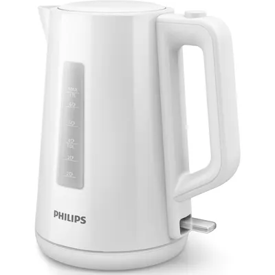 Fierbator Philips HD9318/00, 1.7 L, capac cu resort, plastic, indicator luminos, Alb