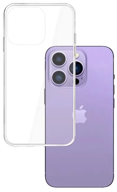 Husă 3mk - Clear, iPhone 14 Pro Max, transparent
