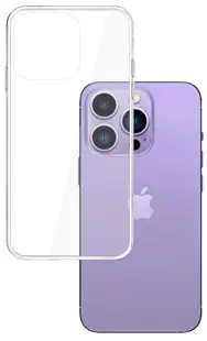 Husă 3mk - Clear, iPhone 14 Pro Max, transparent