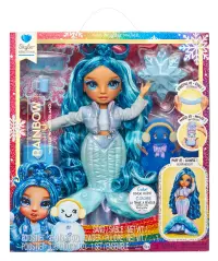 Papusa Rainbow High, Winter Wonderland, Skyler, 120834EUC