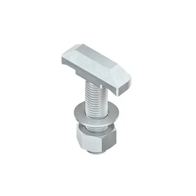 surub cu cap carlig M12 incl. piulita si saiba HK 612/50