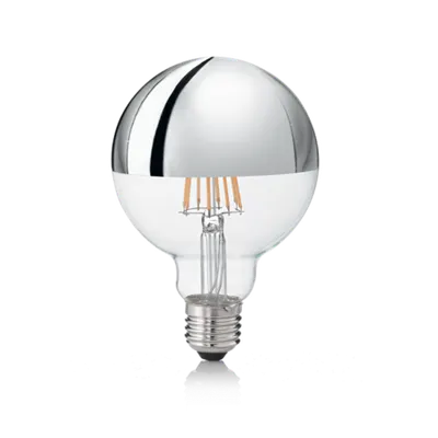 Sursa luminoasa E27 08W GLOBO D095 CROMO 3000K