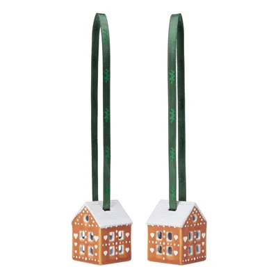Ornamente de Crăciun 2 buc. din ceramică 5 cm Gingerbread – Kähler Design
