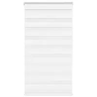 Gossi jaluzea tip zebra alb latime tesatura 85,9 cm poliester