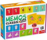 Joc de memorie Memos Classic&Plus: Misca-te si joaca - Pentru copii