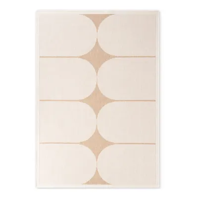 Covor pentru exterior și interior bej/fildeș 160x230 cm Duet Bowen – NORTHRUGS